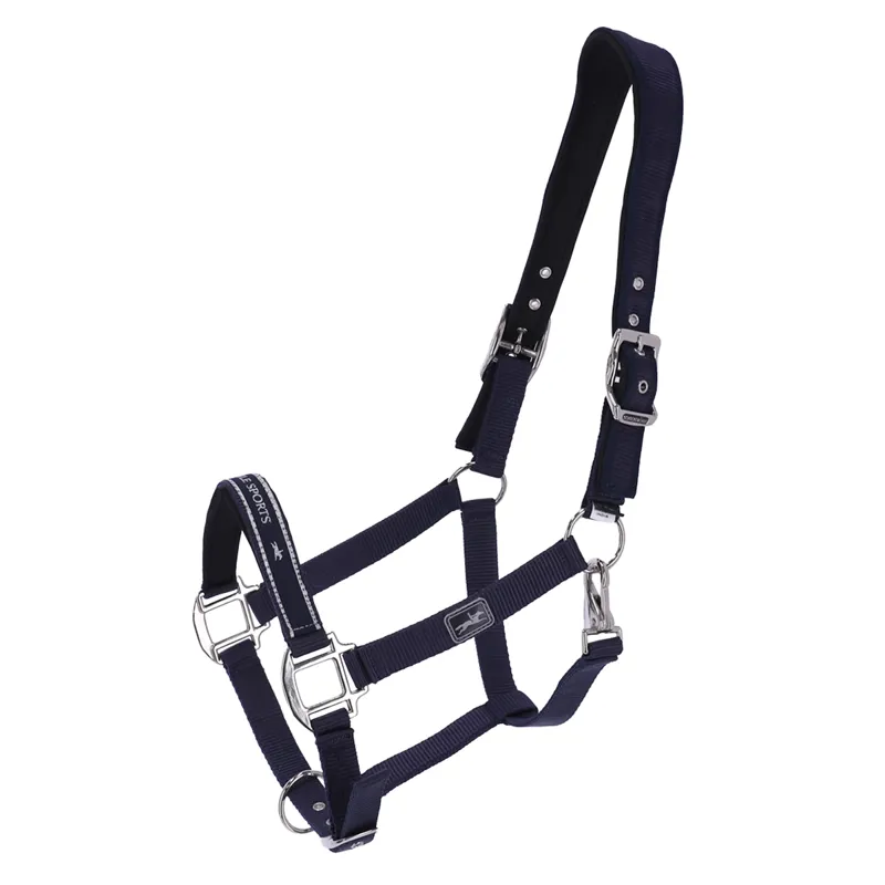 Schockemohle Memphis Anatomic Style Headcollar - Dark Blue
